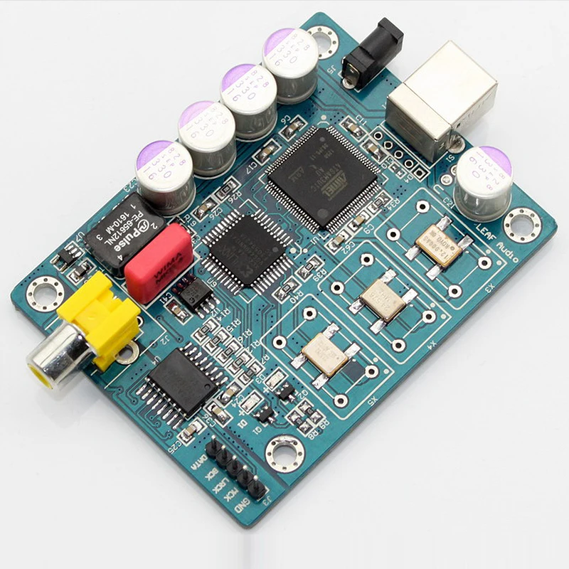 NEW Amanero USB IIS digital interface ATSAM3U1C + XC2C64A + WM8805 coaxial I2S DSD output amplifier board