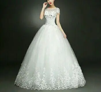 

ball gown lace wedding dress 2017