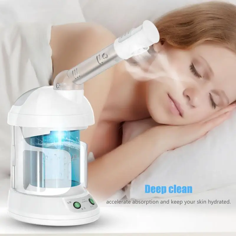  Electric Mist Face Steamer Vaporizer Humidifier Atomization Spray Moisturizing Humidifier Skin Care