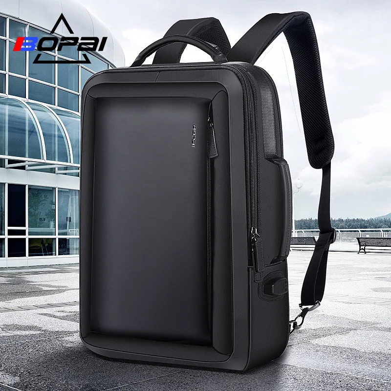 0 : Buy BOPAI Best Professional Men Business Backpack Travel Waterproof Slim Laptop ...