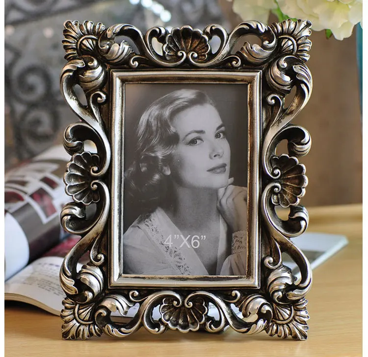 6inch Classic vintage resin frame/Home decoration European style frame
