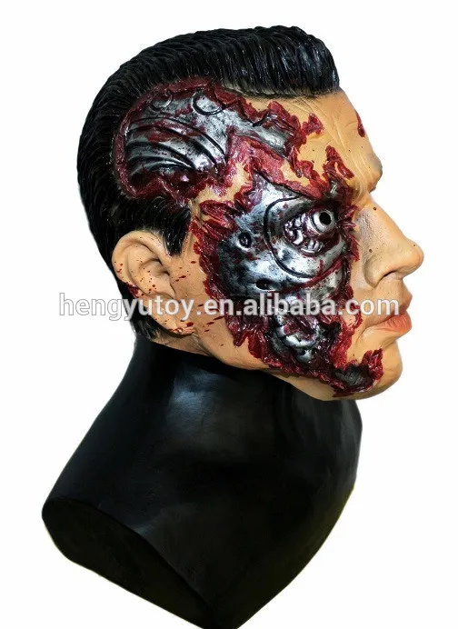 

Movie T800 Arnold Machine Robot Adult Terminator Cyborg Mask