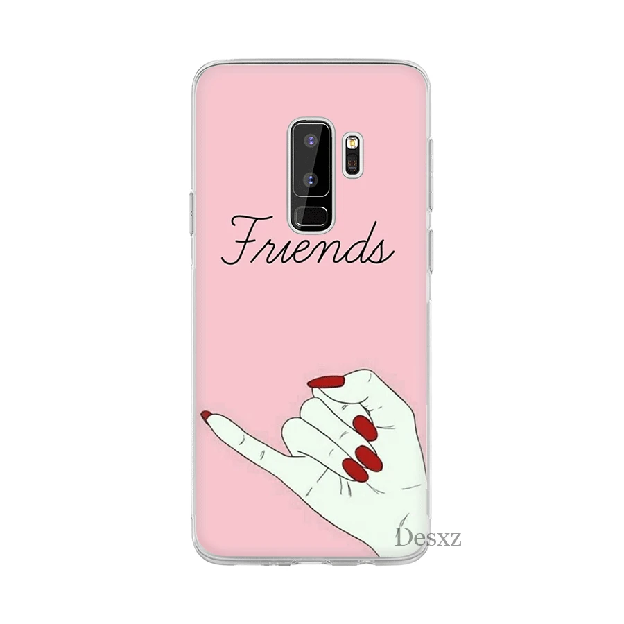 Чехол для мобильного телефона Desxz Best Friend Жесткий ПК Samsung Galaxy J1 J2 J3 J5 Prime J6 J7 защитный