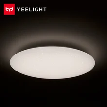 Xiaomi потолочный светильник Yeelight JIAOYUE 450/480 Light Smart APP/WiFi/Bluetooth светодиодный потолочный светильник 200-240 в пульт дистанционного управления
