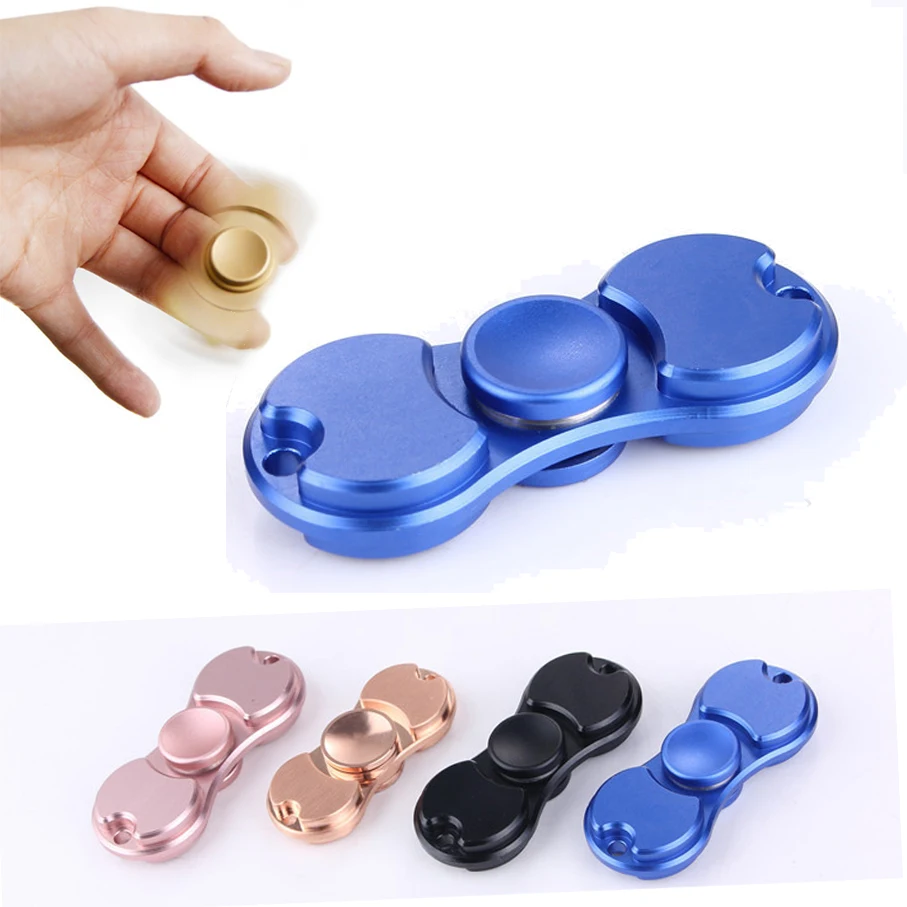 Metal Hand Spinner Fingertip Gyro High Speed Spinner Rotating Spiral Funny toys For Autism and ADHD