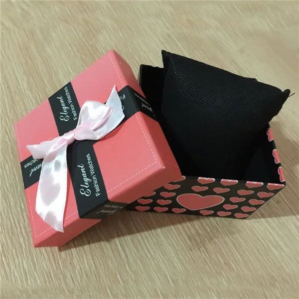 watch box Женские повседневные кварцевые часы с кожаным ремешком, Новые аналоговые наручные часы, женские модные простые новые часы relogio feminino 30X - Цвет: watch box