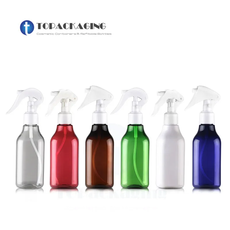 20PCS*100ML Trigger Spray Pump Bottle Plastic Cosmetic Container Empty Makeup Perfume Refillable Parfum Pack Fine Mist Atomizer