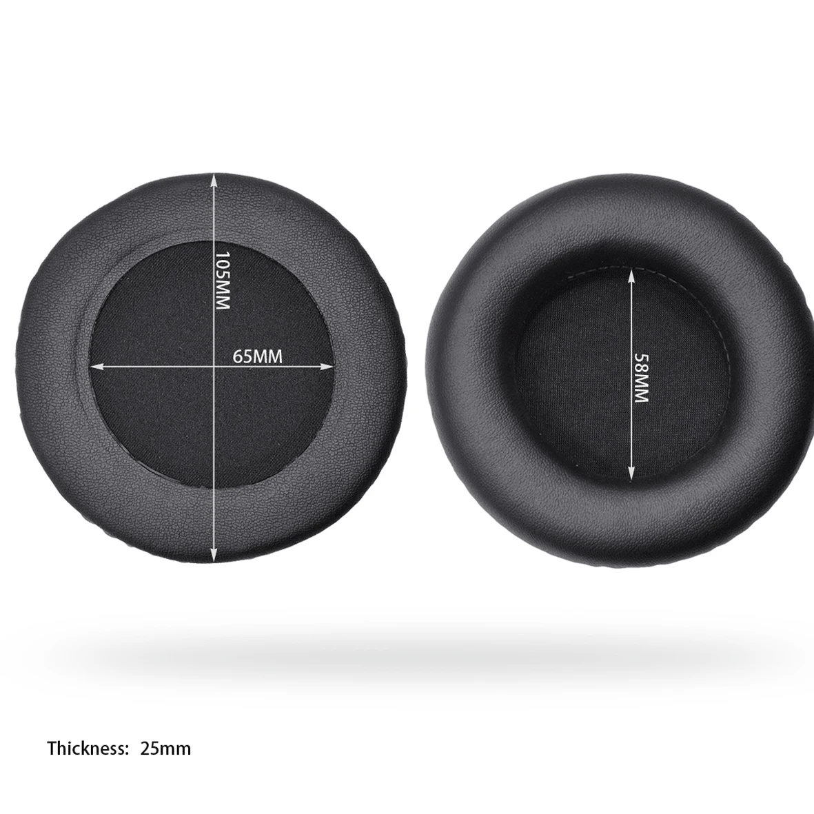 

Replacement 105mm Ear pads soft cushion earmuffs replacement for Repair headphones 10.5cm