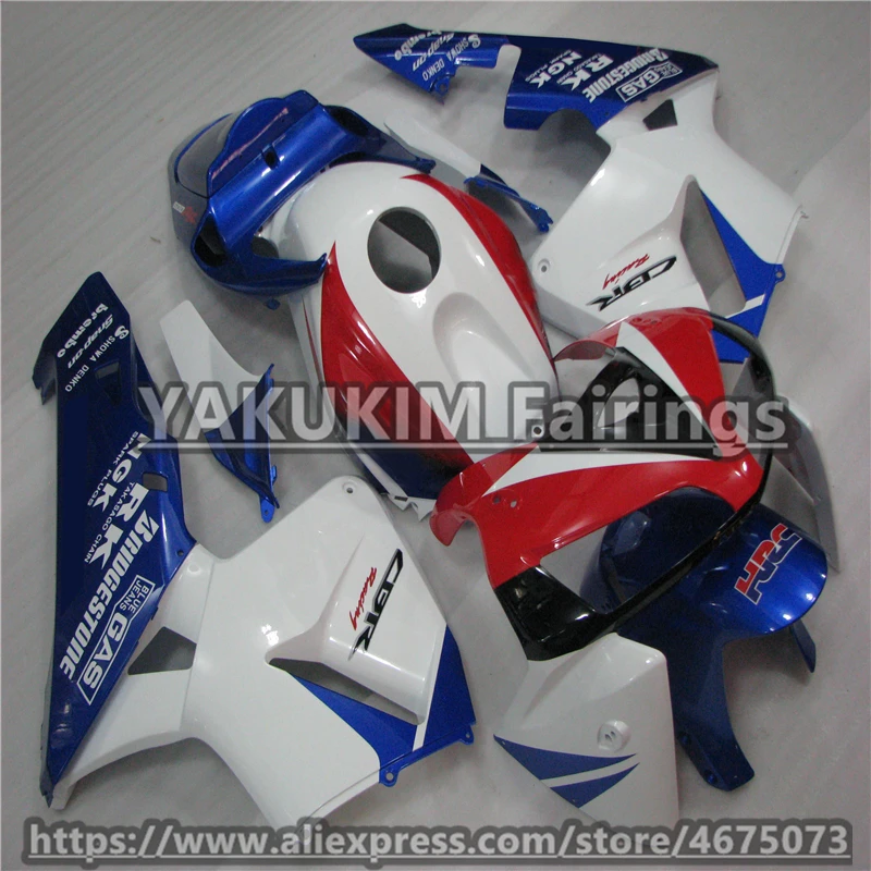 

ABS Injection Fairings Kit For Honda CBR 600RR 2005 2006 Honda f5 2005 2006 Motocycle Fairings CBR600RR 2005 2006 Custom Cowling