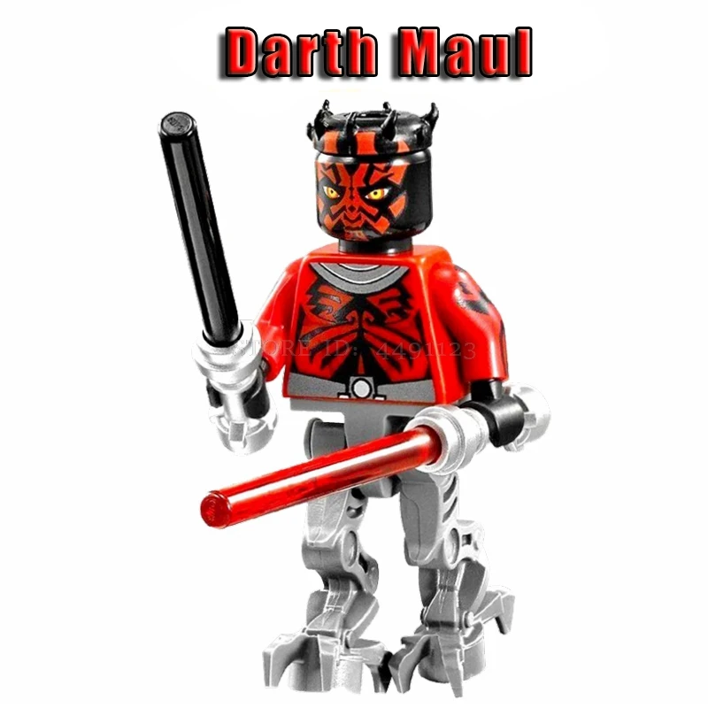 Игрушки Конструкторы Звездные войны джедай-Мастер Йода винду Оби-Ван рост Skywalk R2D2 робот BB8 OW Блок Игрушка Звездные войные Мстители эндшпиль "Халк"," - Цвет: Darth Maul