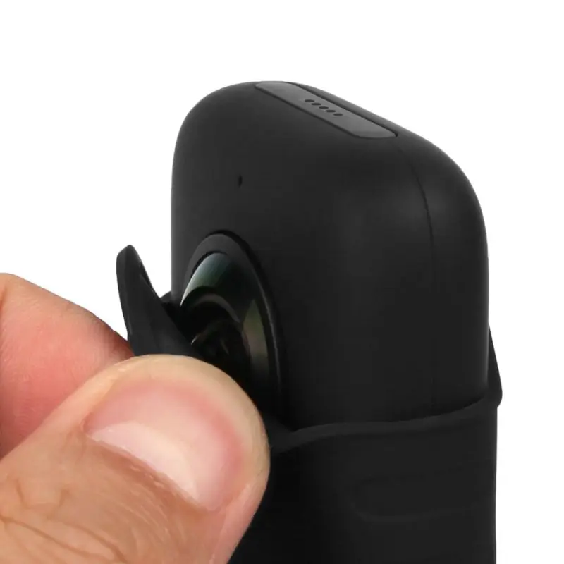 Прочный браслет из мягкого силикона чехол для объектива Рыбий глаз Защитная крышка для Insta360 One X аксессуары