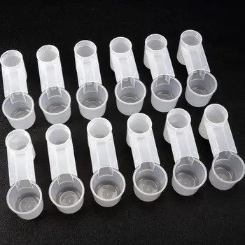 

20 Set Pet Bird Feeder Drinker Cup Water Bottle For Chicken Poultry Dove Pigeon