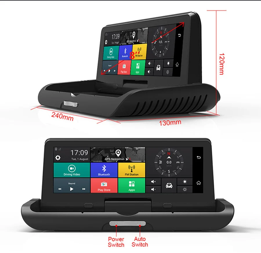 Navigation-4G-8-Car-DVR-FHD-1080P-Dash-Cam-3G-Android-WiFi-GPS-Navigator-Dual-Lens-Rear Camera#Night Vision 29