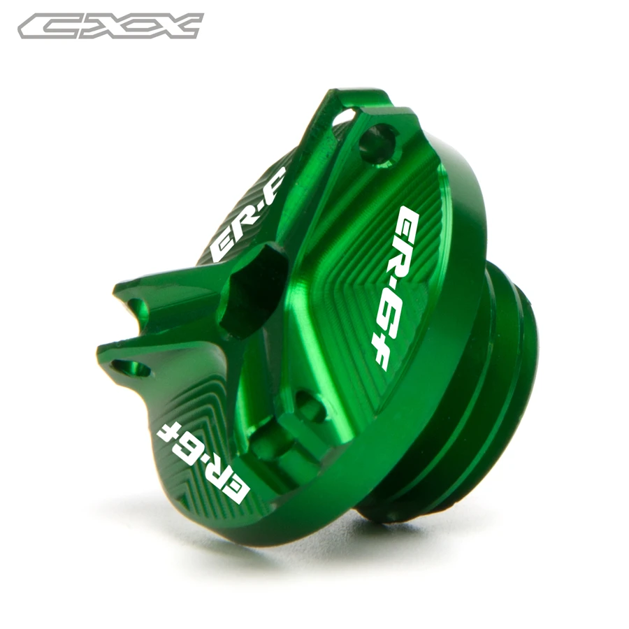 

logo ER-6F Motorcycle Accessori Engine Magnetic Oil Drain Plug For KAWASAKI ER6F ER 6F 2006 2007 2008 2009 2010