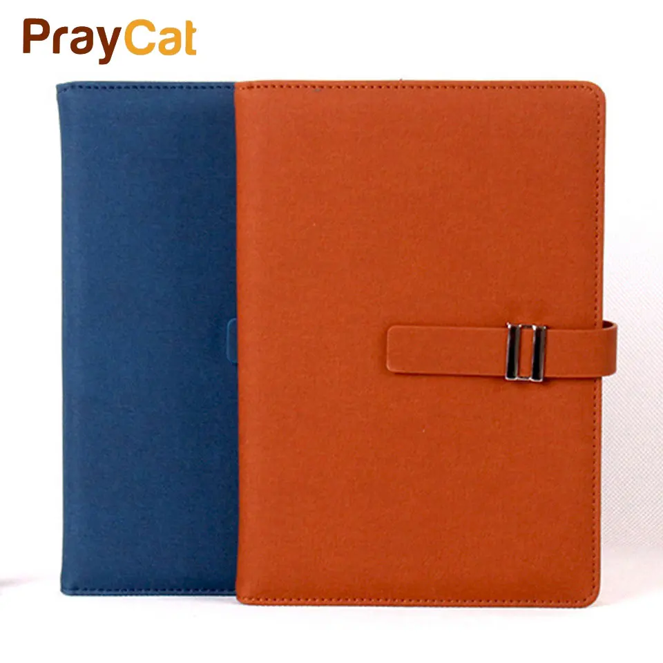 

A5 Notebook Dokibook Vintage Faux Leather Business Fitted Notebook Diary Week Agenda Organizer Planner Notepad Office Stationer
