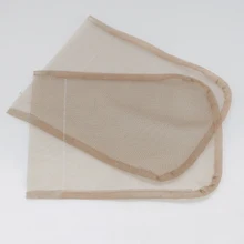 Парик колпачок кружевная Кепка 5*5 кружевная сетка для волос настоящие аксессуары для волос ручной тканый Блок Кружева Закрытие