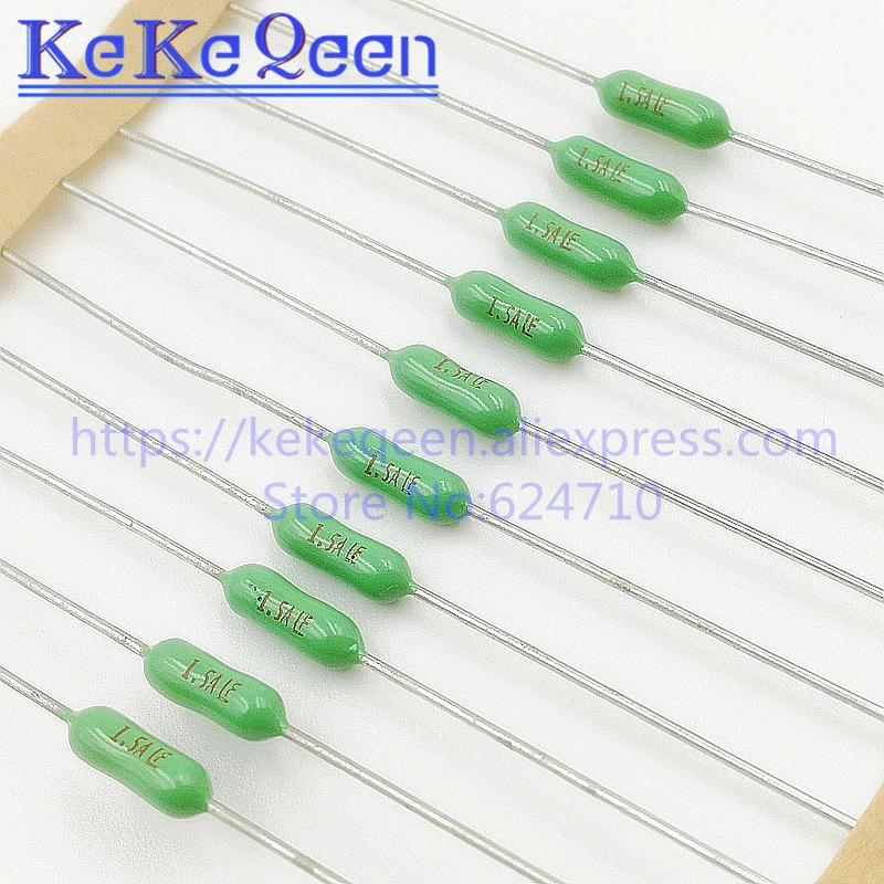 Fusible de plomo Axial 2,4 V DIP 2, fusible de resistencia de soplado rápido, PICO, 62mA 15A, 125x7mm, 0.125A, 0.5A, 1.5A, 1.6A, 2A, 3A, 4A, 5A, 10A, 15A, 10 Uds.|Fusibles| - AliExpress