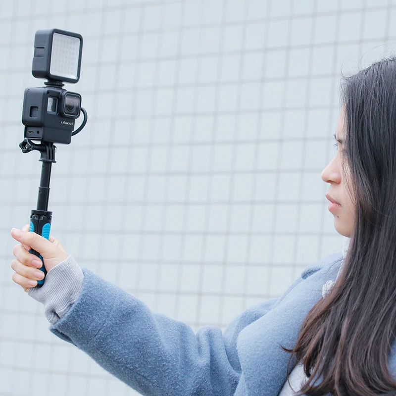 Защитный чехол Ulanzi V2 оригинальный адаптер для микрофона Gopro Vlogging Cage Hero 7 6 5 с