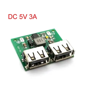 

9V 12V 24V to 5V DC-DC Step Down Charger Power Module Dual USB Output Buck Voltage Board 3A Car Charge Charging Regulato