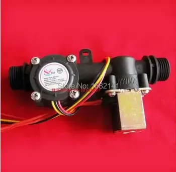 

Water Flow Sensor Electric Valve, Water Control Machine Flow Switch Meter Automatic Billing System