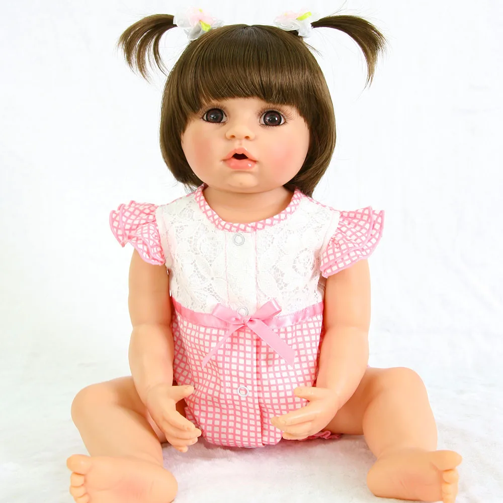 Bebes reborn очаровательные Куклы для девочек 56 см, полностью виниловые силиконовые куклы reborn baby, можно купать принцессу, малышам, новорожденным, кукла, подарок