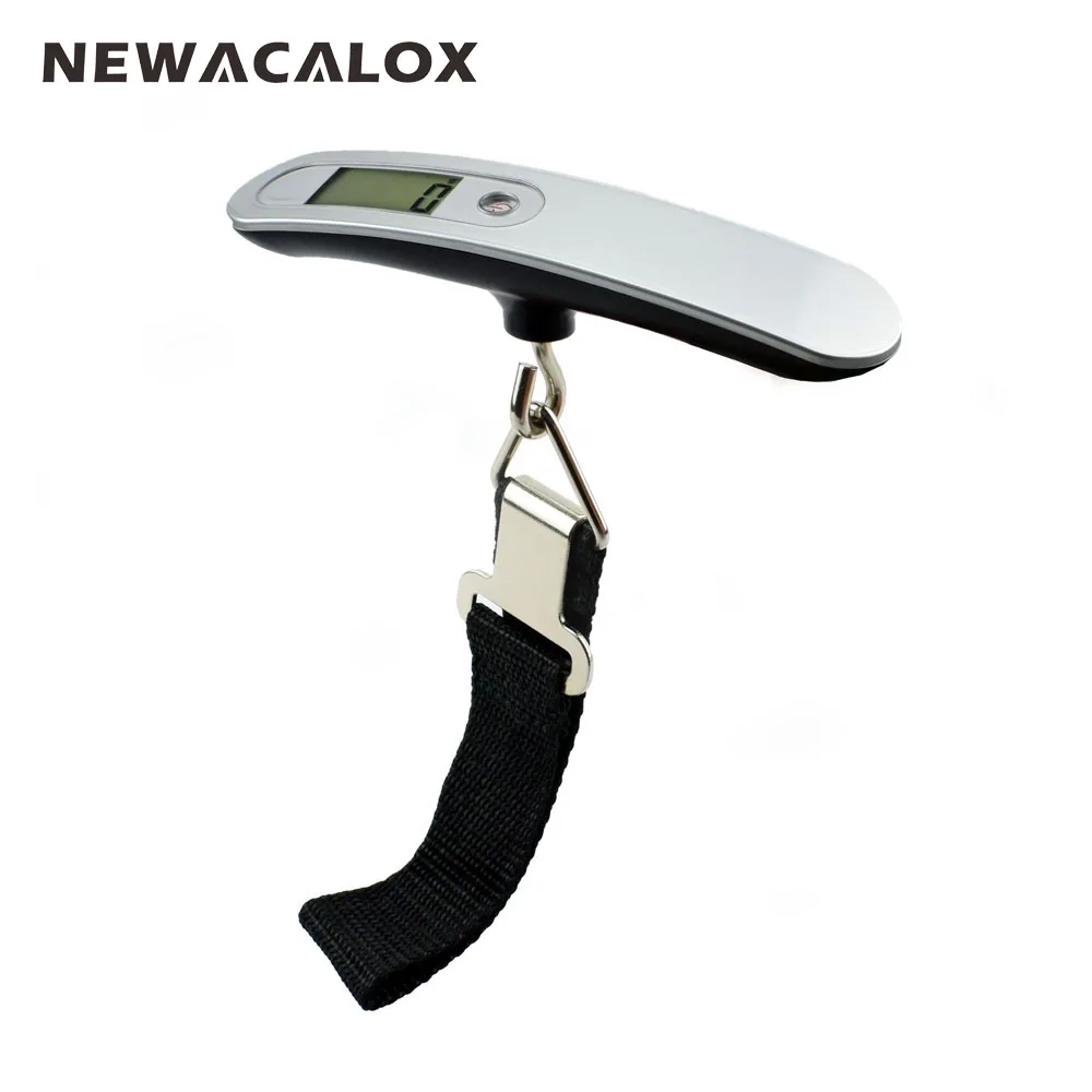 Buy NEWACALOX 110lb LCD Digital Travel Weight