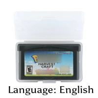 

32 Bit Video Game Cartridge Pokemonn Harvest Craft Console Card US Version English Language Support Drop Shipping