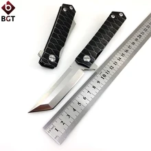 BGT карманный складной нож для отдыха на природе, охоты, тактического выживания, боевого флиппера, ножи, спасательные, EDC, многофункциональные инструменты, стальная ручка