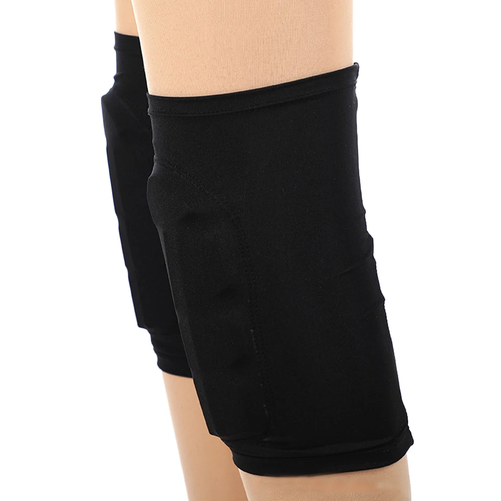 Professional Elastic Knee Pads Protector Support For Ice Roller Figure Skating Skiing Sport Riding Yoga Running	
