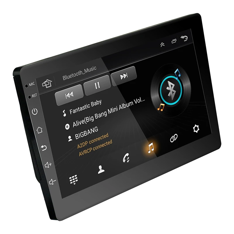 NEW-2Din 10 дюймов Android 6,0 Автомобильный Радио Gps навигация Bluetooth емкостный пресс-экран стерео аудио плеер