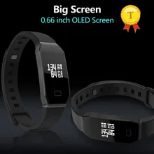 IP67 OLED сенсорный экран умный Браслет сердечный ритм кровяное давление монитор Время Дата вызов SMS напоминание браслет для ios android