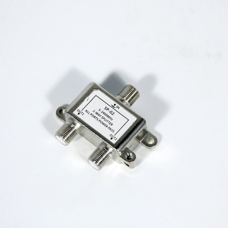 

1 input 2 output Satellite Dish TV Splitter with cheap price