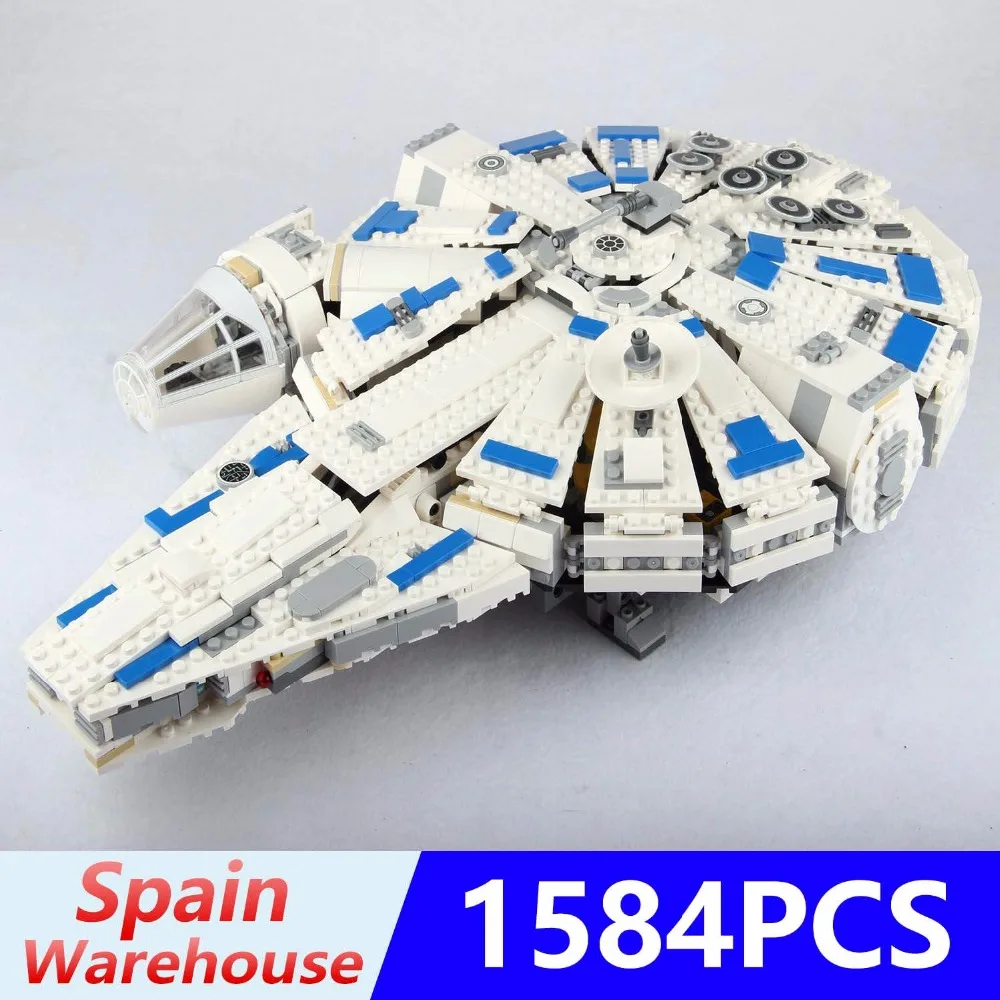 

Star Wars Force Awakens Millennium Falcon Building Blocks 05007 Compatible Legoing 75212 75105 For Children Toys Ship From Spain