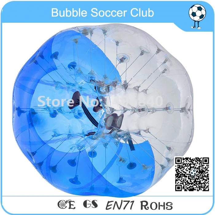 Бесплатная доставка ПВХ пузырь Футбол, Zorb, хитрый мяч Надувные людской мяч, бампер шары 1.5 м для взрослых