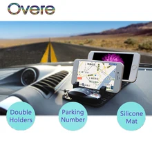 Overe 1 компл. парковка карта телефон стоять авто-коврик для BMW E60 E36 E46 E90 E39 e30 F30 F10 F20 X5 E53 E70 E87 E34 E92 M
