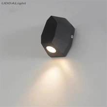 Светодиодные уличные настенные фонари cob/cree led 3w наружная лампа настенный внутренний/наружный настенный светильник Декор 30% off