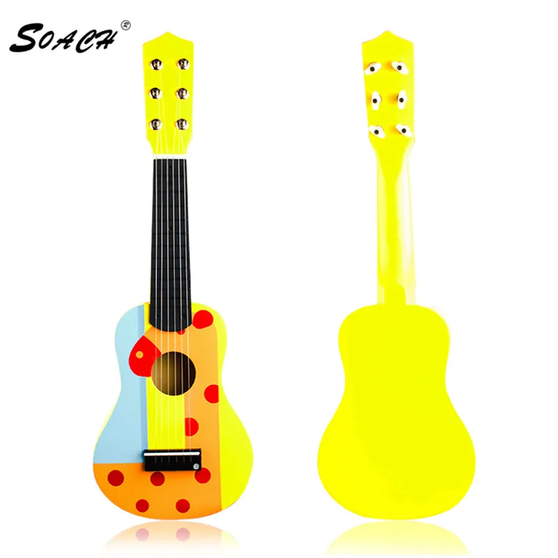 SOACH 2016 bass acoustic guitar new ukulele giraffe animal pattern 6-string Acoustic Child Adult | Спорт и развлечения