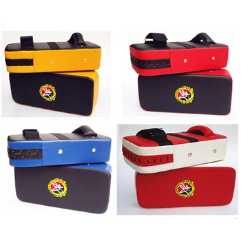 

Kick Boxing Pad Sand Bag Fitness Taekwondo MMA Kicking Punching Pad PU Leather Training Gear Muay Thai Foot Target