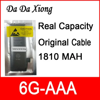 

100pcs/lot DHL Real 1810mAh Core Protection board 3.7V Zero cyclic Battery for iPhone 6 6G replacement repair parts 6G-AAA