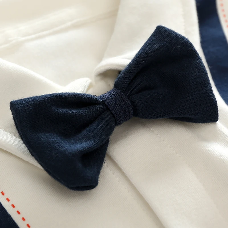 YiErYing для маленьких мальчиков комбинезон baby Fashion хлопок джентльмен стиль отдыха новорожденных подарок на день рождения комбинезон для младенцев