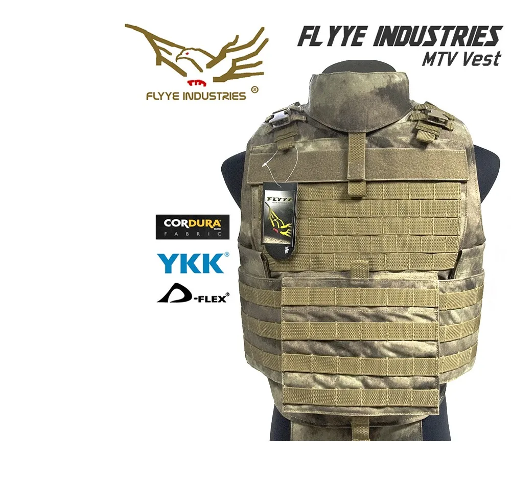 FLYYE FY-VT-M018 1000D CORDURA водонепроницаемый нейлоновый Регулируемый MTV онтологический жилет