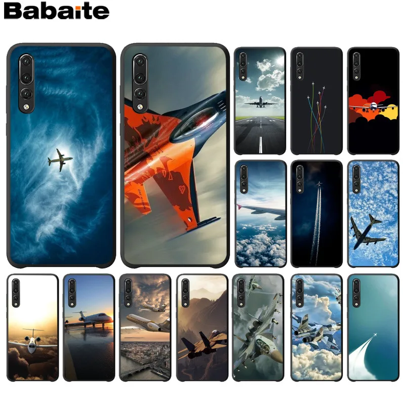 Чехол для телефона Babaite путешествий с самолетом облаком Huawei P10 plus 20 pro P20 lite mate9 10 honor