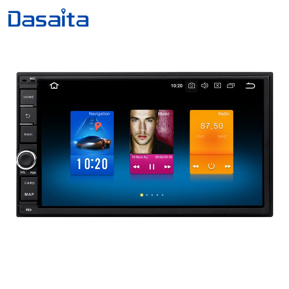 Dasaita 7 Android 8 0 Octa Core 4G 32G Universal Double 2 Din for Nissan font