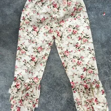 Новая зимняя цветочные брюки Малышей младенческая baby девушки тканые хлопок рябить леггинсы малышей детей трехместные рябить брюки