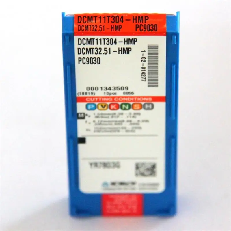 R0.4 DCMT11T304-HMP PC9030 KORLOY токарные инструменты 100% Новый оригинальный Высокое качество ножей лезвие из карбида DCMT11T304-HMP PC9030