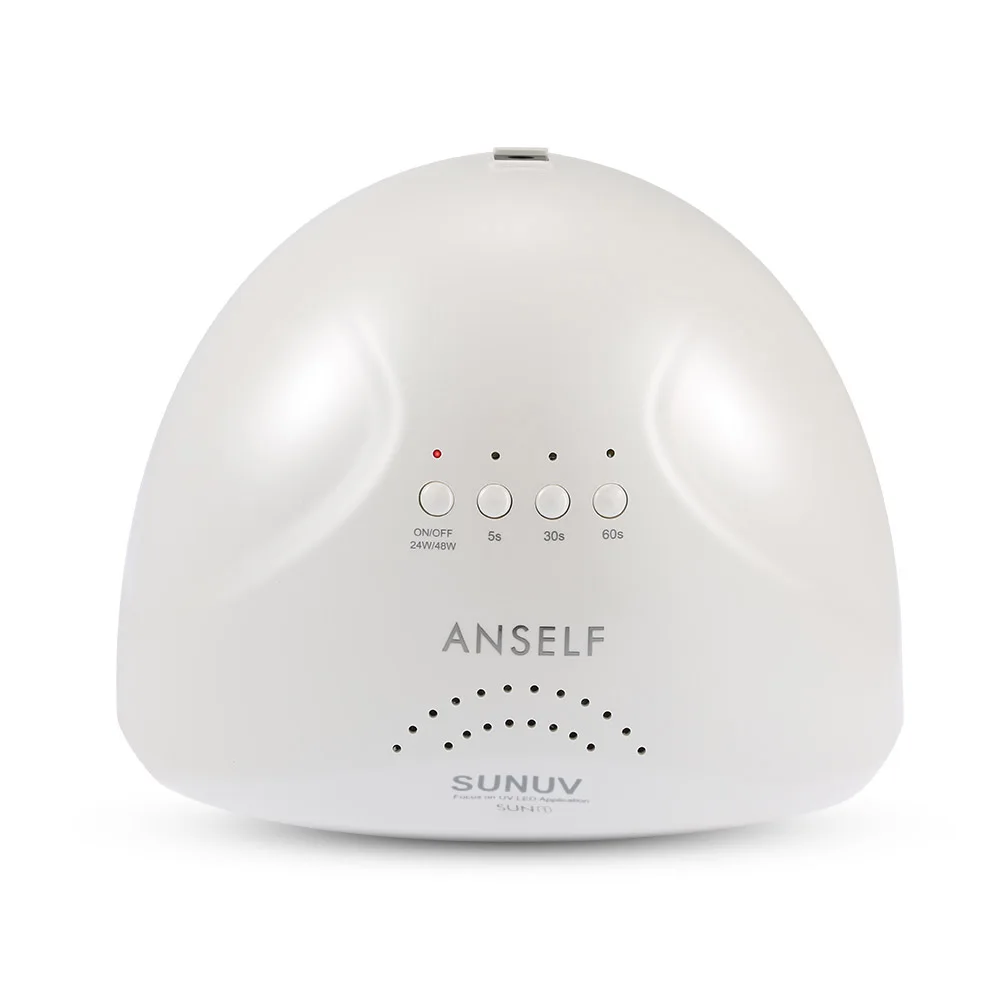 

Anself SUNone LED UV Lamp Nail Polish Dryer Fingernail & Toenail Gel Curing White Light Heater Nail Art Painting Salon Tools Set