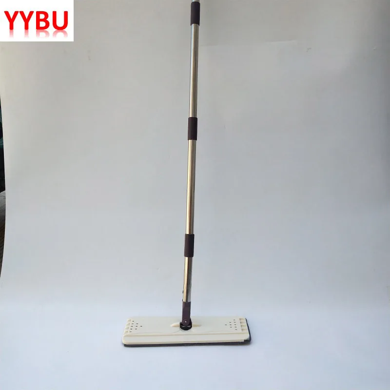 YYBU сменный волшебный очиститель плоская Швабра для пола с ковшом сдавливаемая