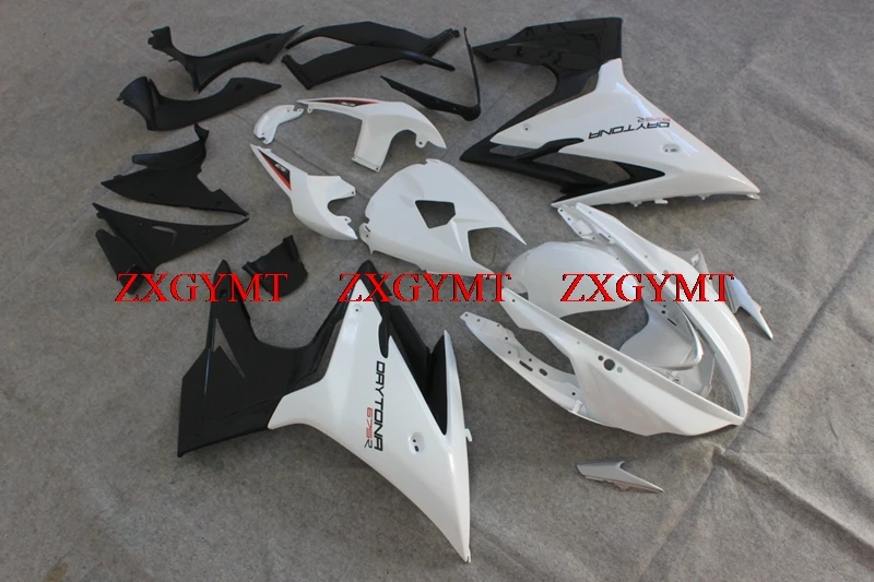 

Full Body Kits for Daytona 2013 - 2014 Fairings Daytona 2014 White Black Bodywork for Triumph 675 13