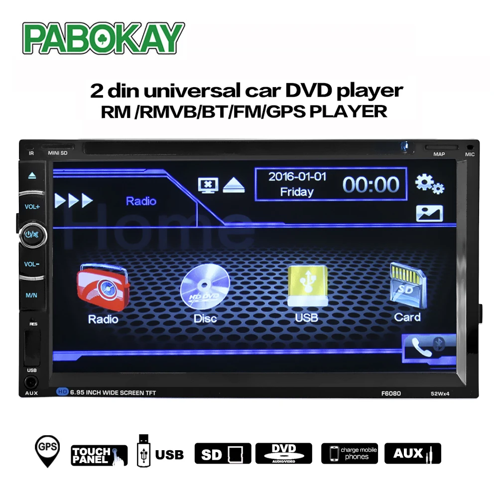 

2 DIN Car Radio Multimedia Video Player Navigation GPS Android UNIVERSAL CAR DVD PLAYER RM mp3 mp4 mp5 player BLUETOOTH USB