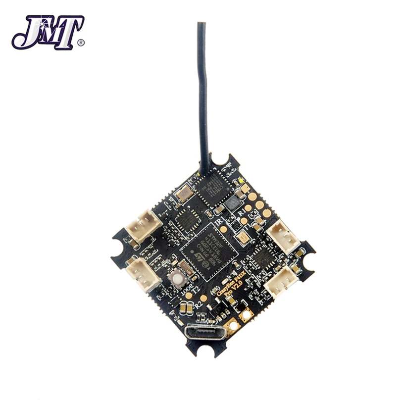 Tanie Crazybee F4 Pro V2.0 1 3S kompatybilny kontroler lotu dla Mobula7 HD Mobula 7 wewnętrzny odbiornik Frsky Flysky DSM X